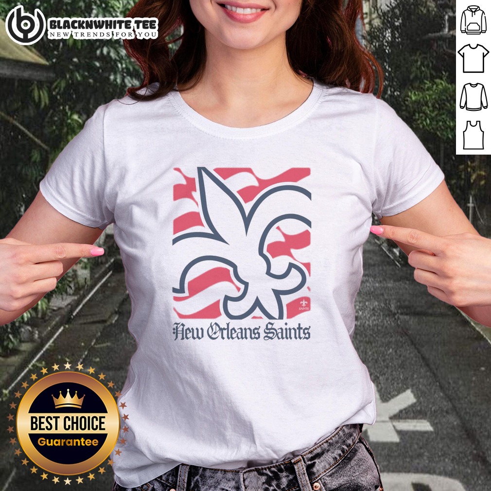 Original New Orleans Saints American Heritage Wordmark Shirt - Image 5