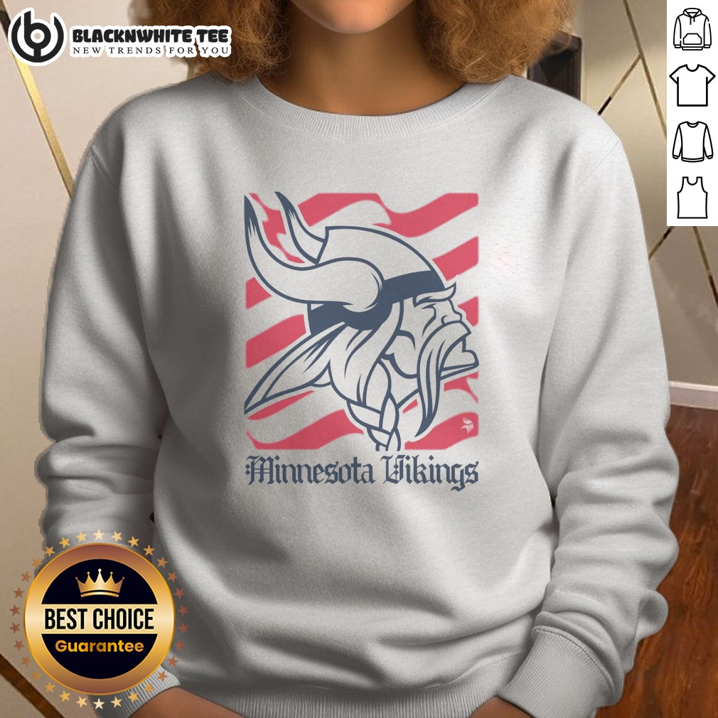 Premium Minnesota Vikings American Heritage Wordmark Shirt - Image 4
