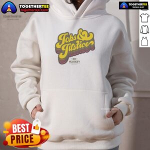 Alternative view of Good Jobs And Justice Logo T-Shirt