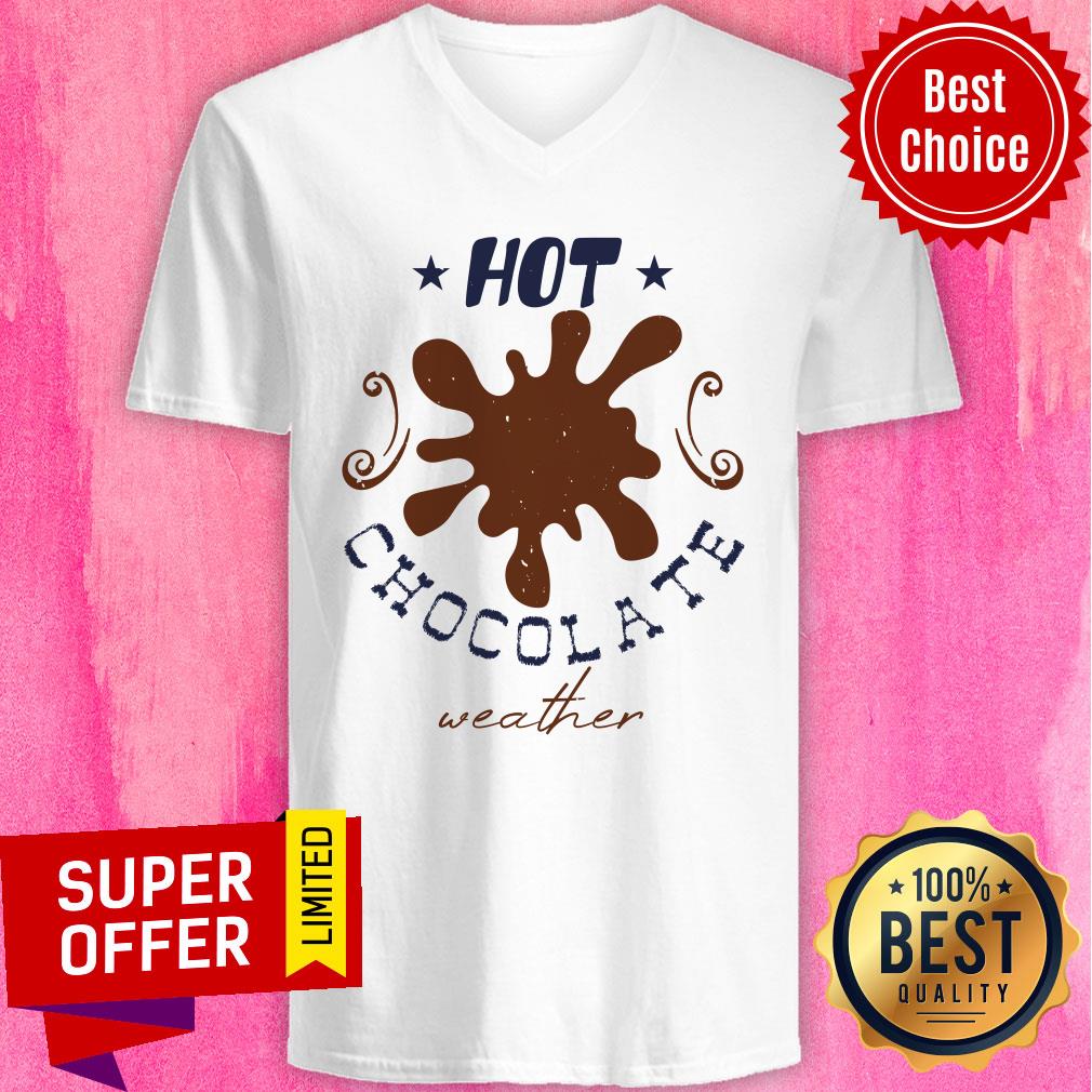 Hot Chocolate Weather Christmas Shirt - Image 3