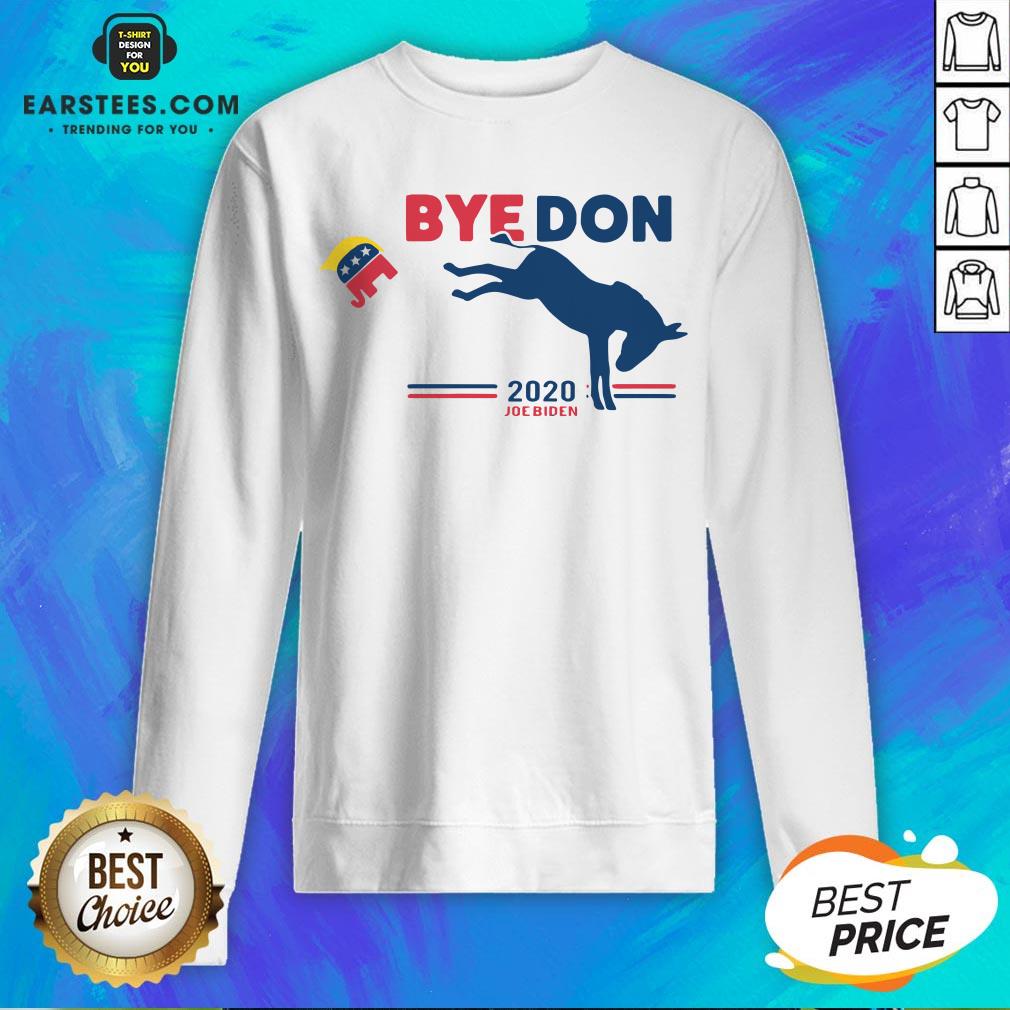 Funny Bye Don Donkey 2020 Joe Biden Shirt - Image 5