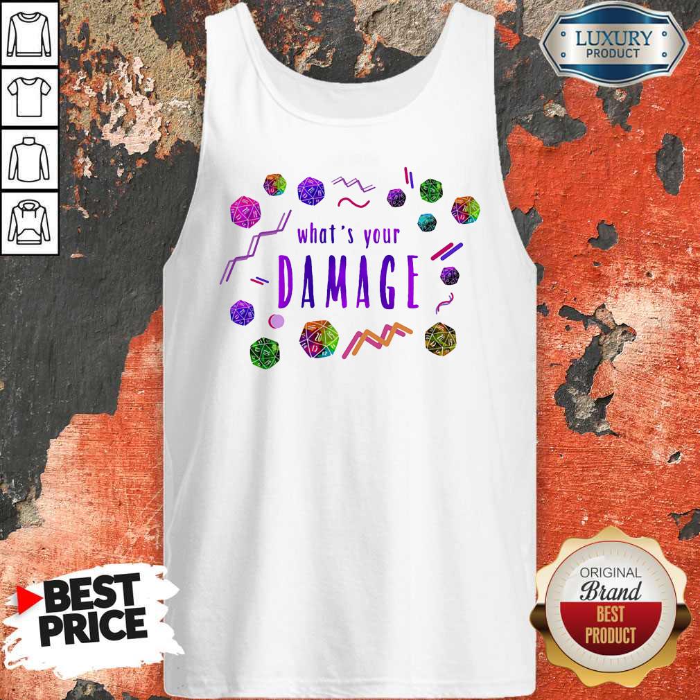 Official What’s Your Damage Shirt - Image 4
