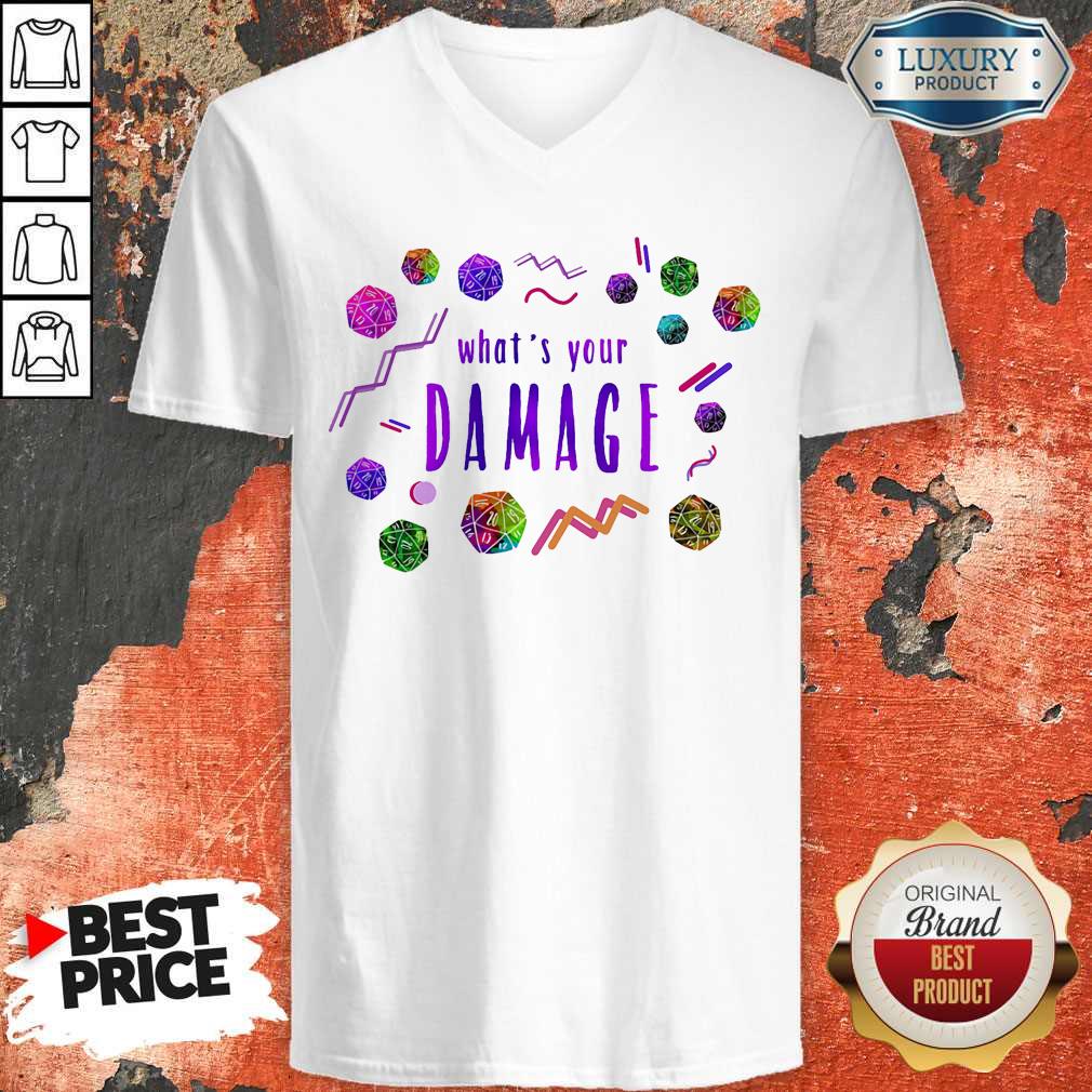 Official What’s Your Damage Shirt - Image 3