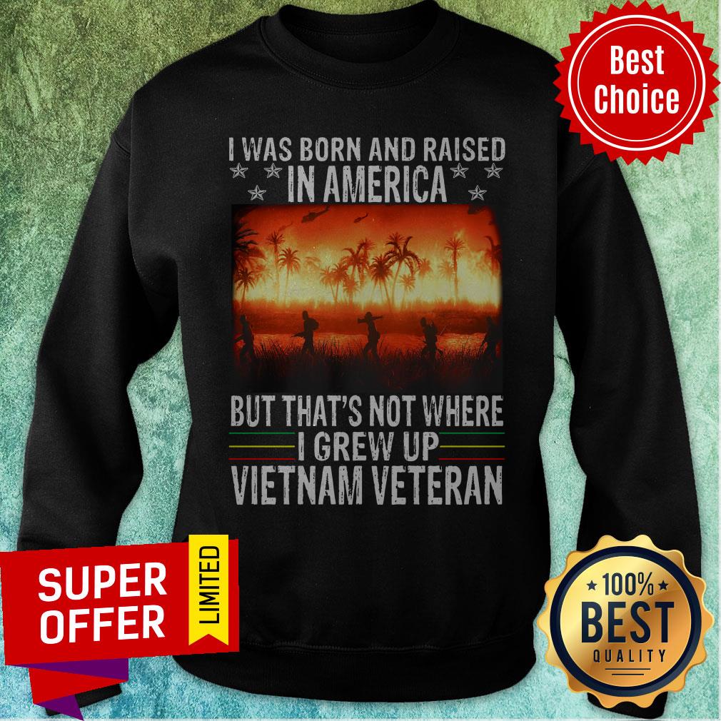 Nice Was Born In Us But Grew Up In Viet Nam Shirt - Image 2