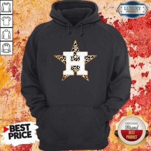 Alternative view of Official Houston Astros Leopard Shirt
