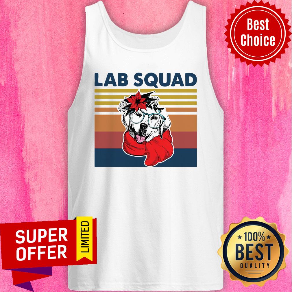 Official Labrador Lab Squad Vintage Retro Shirt - Image 3