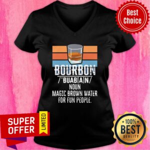 Alternative view of Premium Bourbon Noun Magic Brown Water For Fun People Shirt