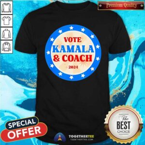 Official Vote Kamala Harris Tim Walz 2024 President Election Rally T-Shirt