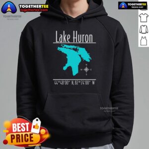 Alternative view of Official Modern Lake Huron T-Shirt