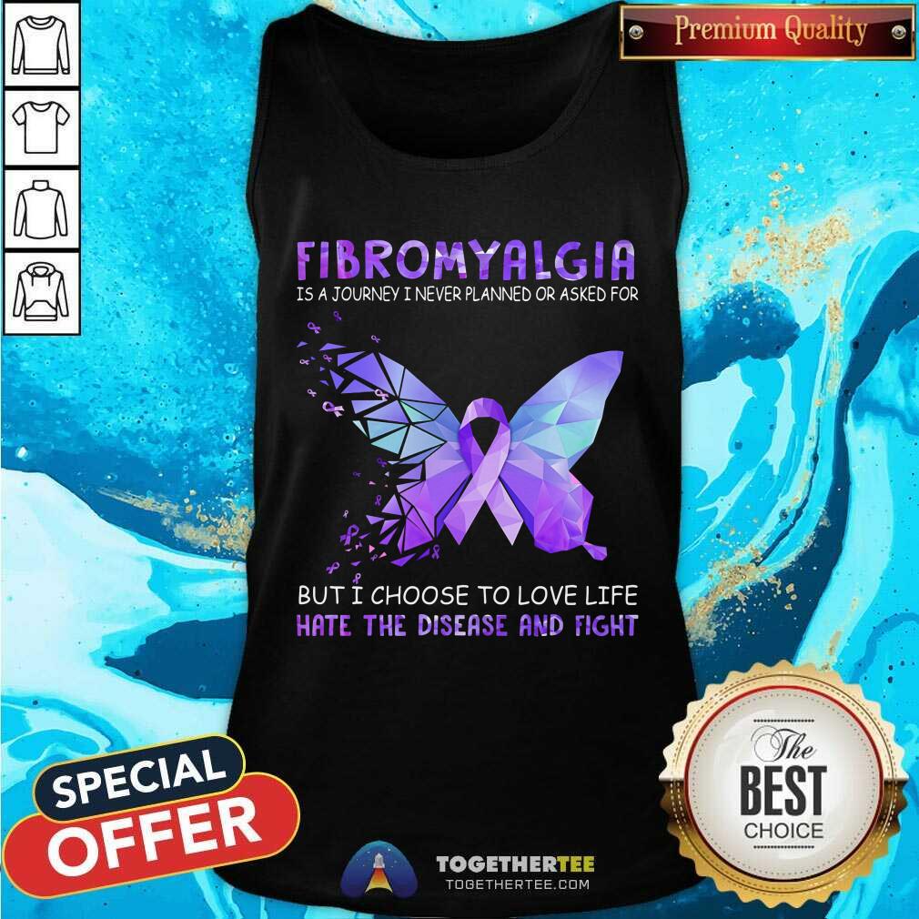 Fibromyalgia Is A Journey I Never Planned Shirt - Image 4