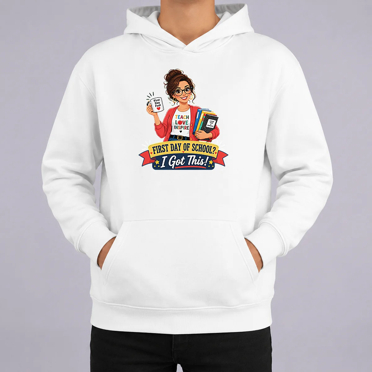 Nice First Day Of School Teacher Vector Shirt - Image 5