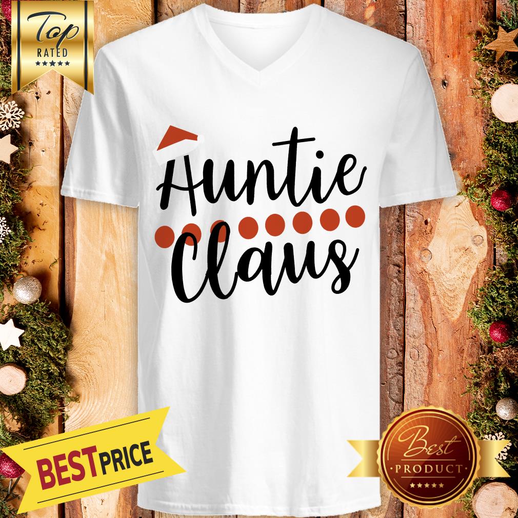 Official Christmas Auntie Claus Shirt - Image 2