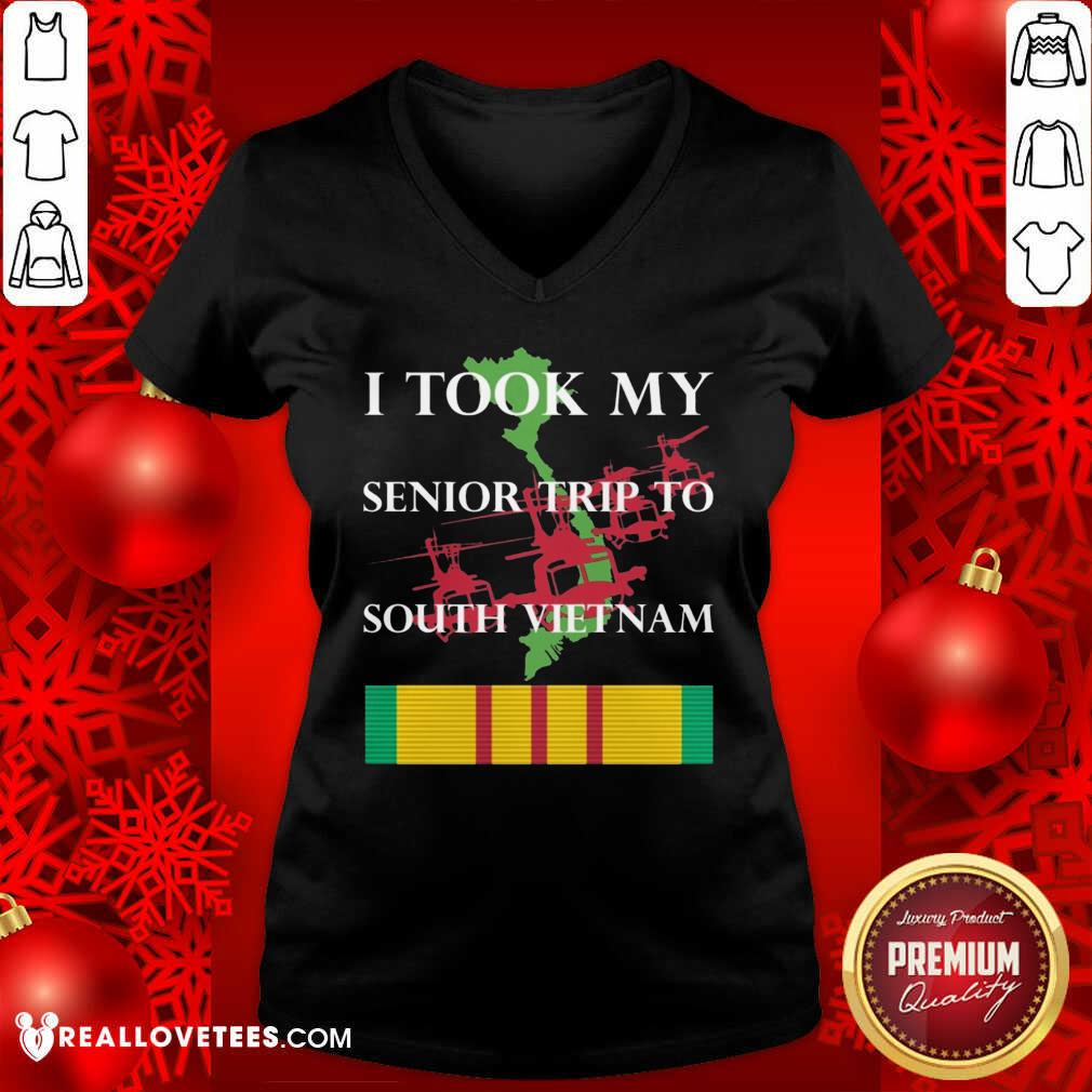 Funny Good I Took My Senior Trip To South Vietnam Shirt - Image 5