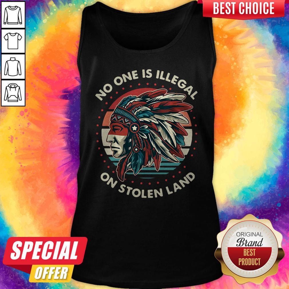 No One Is Illegal On Stolen Land Shirt - Image 4