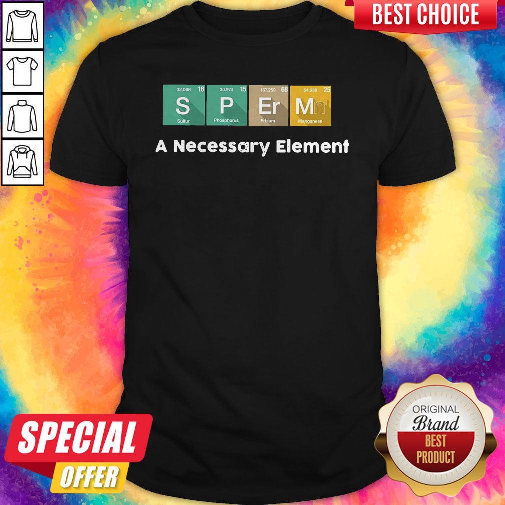 Sulfur Phosphorus Erbium Manganese A Necessary Element Shirt