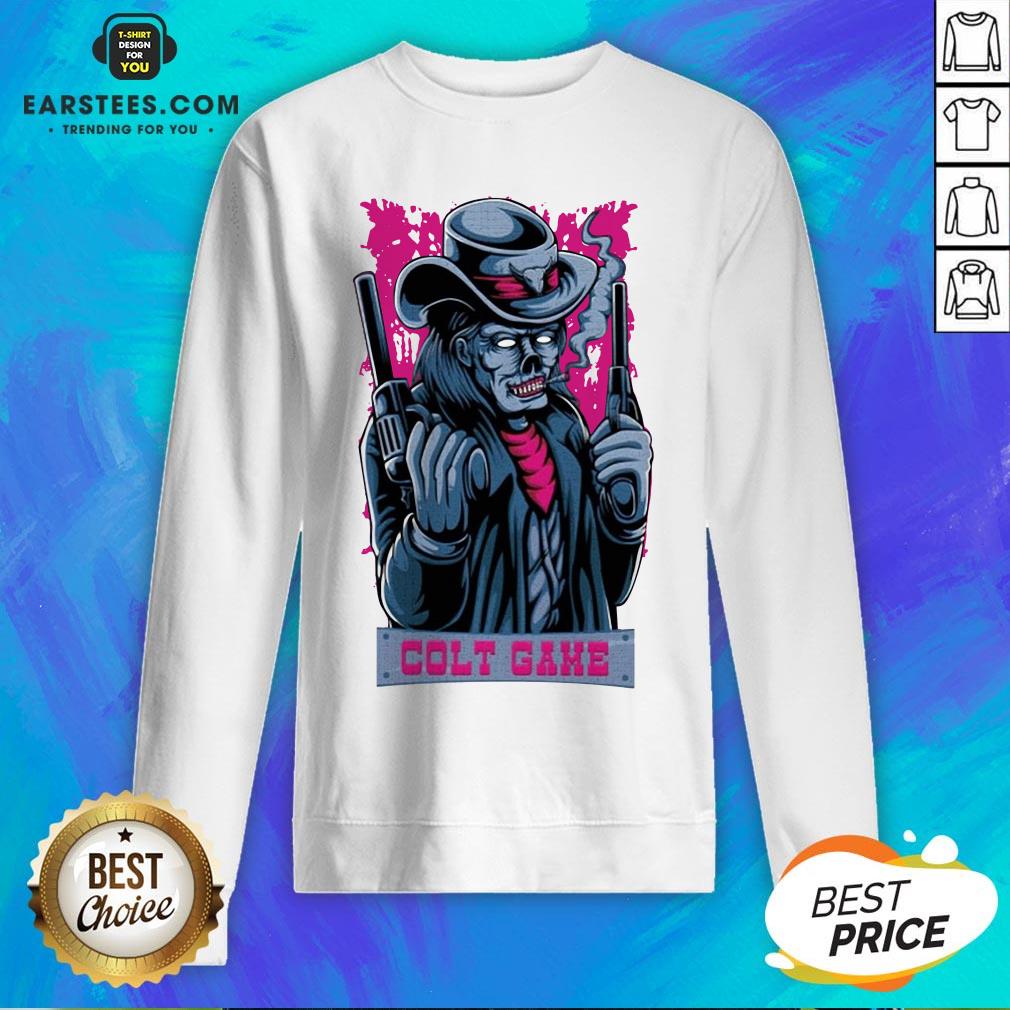 Hot Colt Game Shooter Halloween Shirt - Image 5