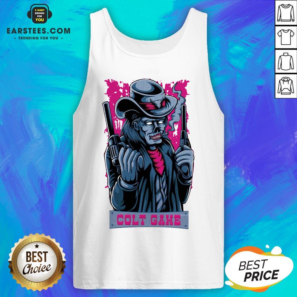 Hot Colt Game Shooter Halloween Shirt - Image 4