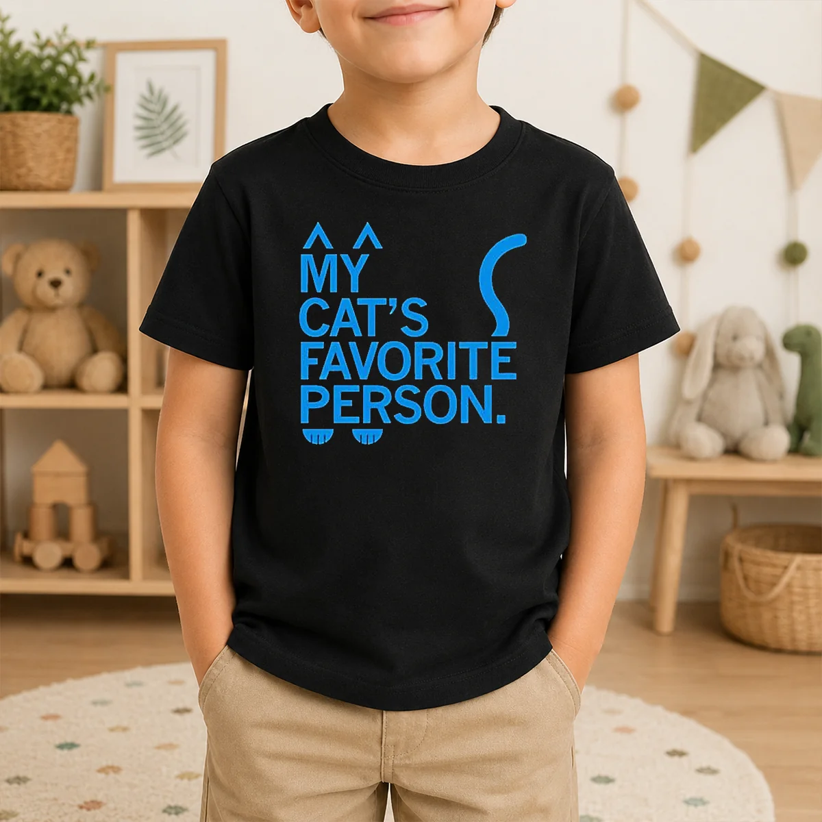 Nice Top My Cat's Favorite Person Shirt - Image 9