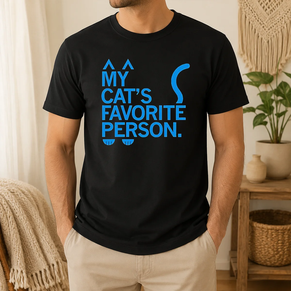 Nice Top My Cat's Favorite Person Shirt