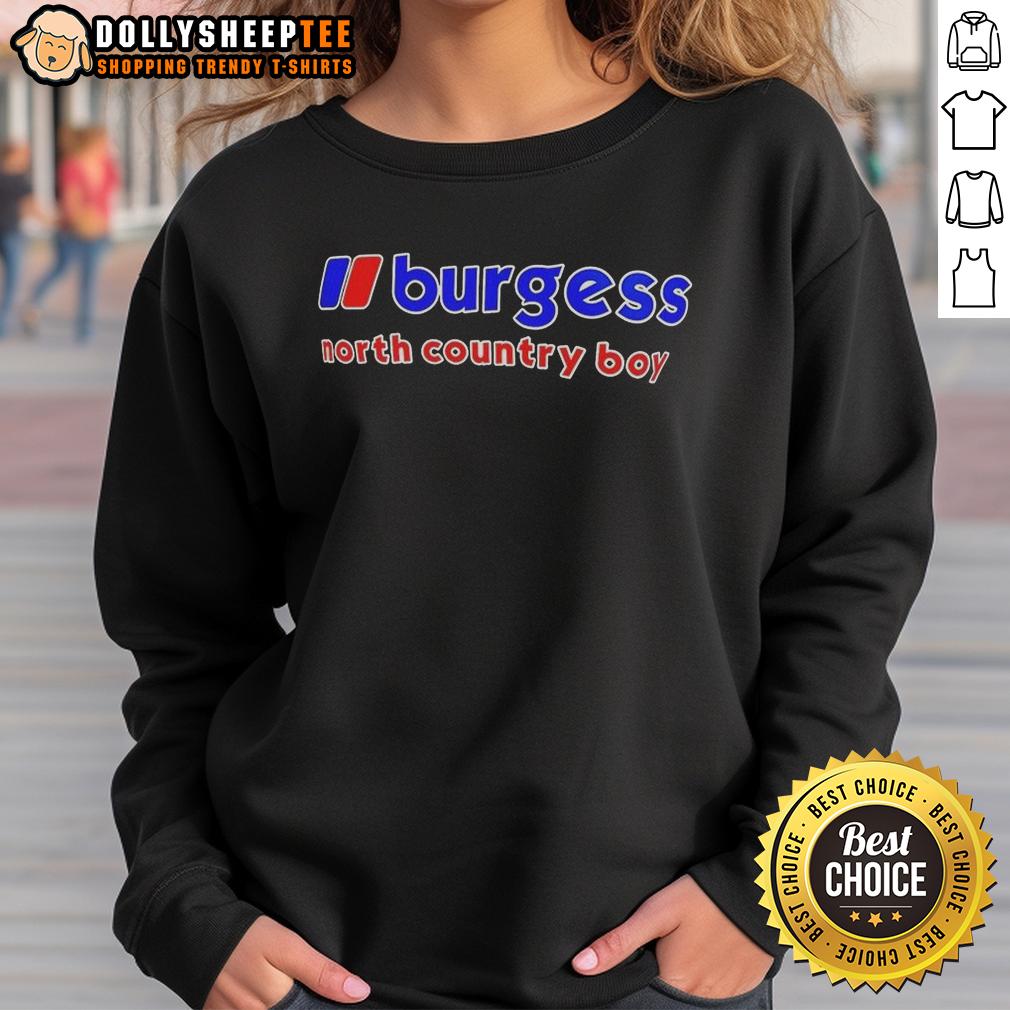Official Burgess North Country Boy Logo T-Shirt - Image 5