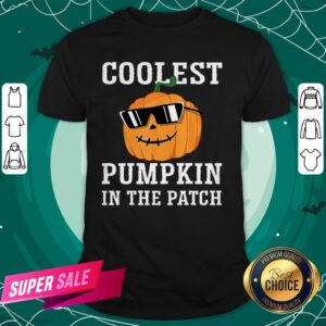 Coolest Pumpkin In The Patch Halloween Costume Kids Gift T-Shirt