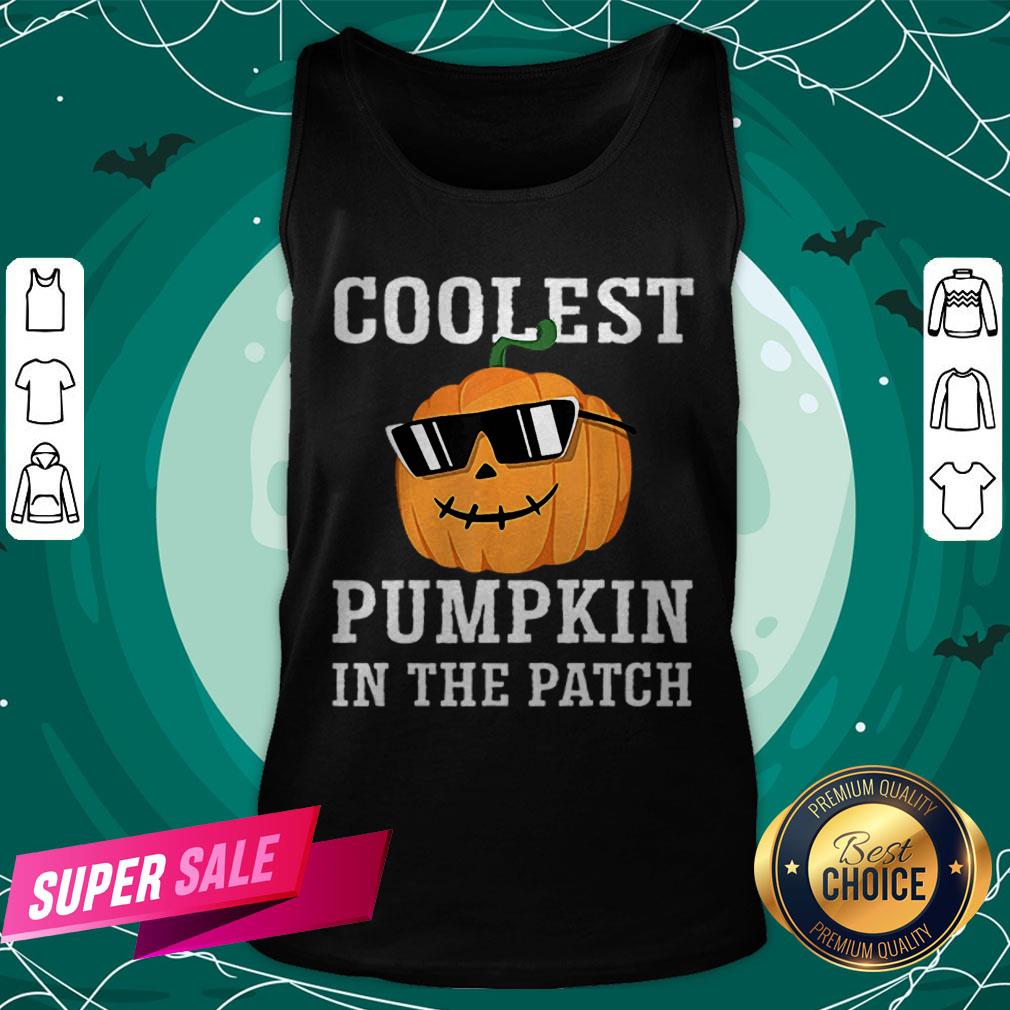 Coolest Pumpkin In The Patch Halloween Costume Kids Gift T-Shirt - Image 3