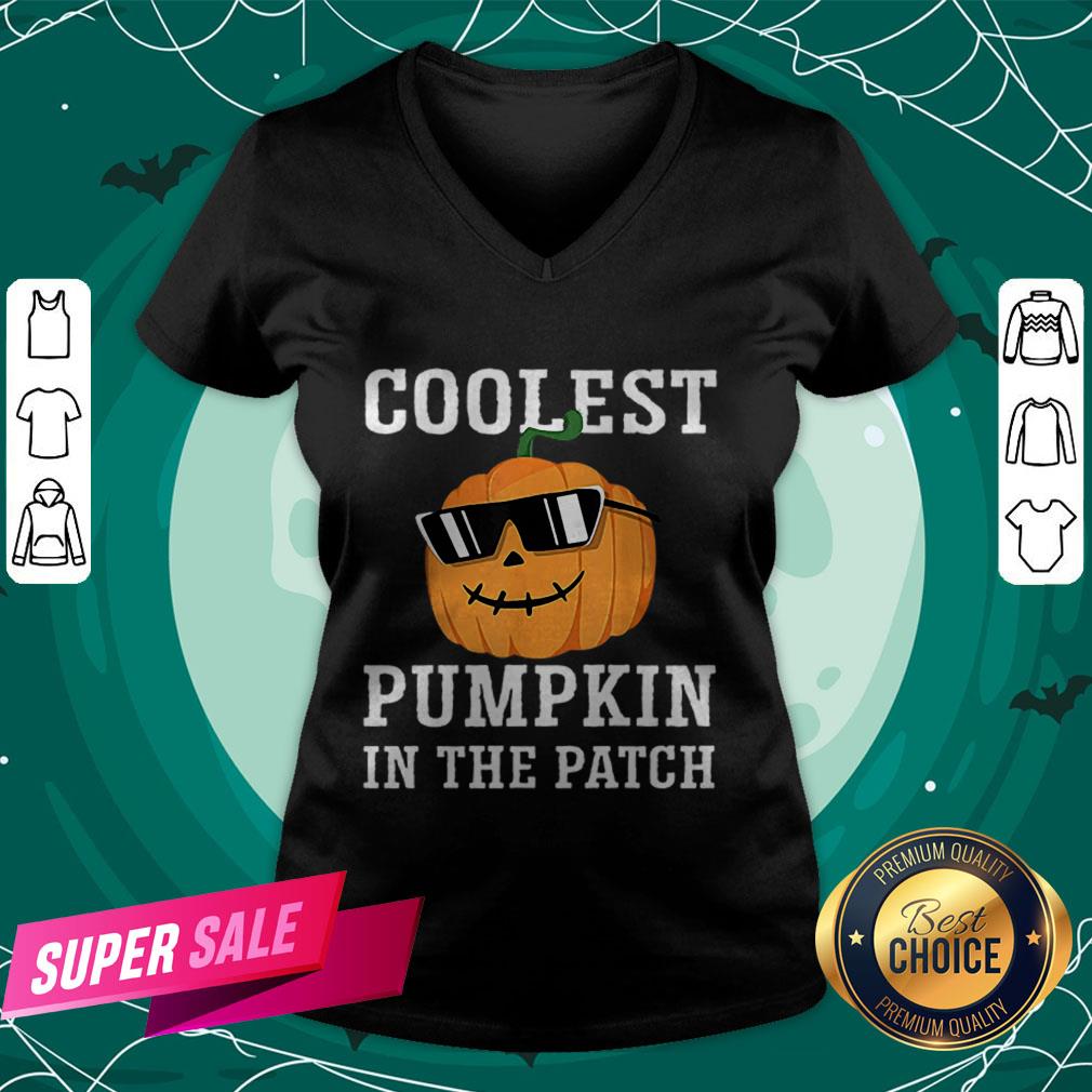 Coolest Pumpkin In The Patch Halloween Costume Kids Gift T-Shirt - Image 2