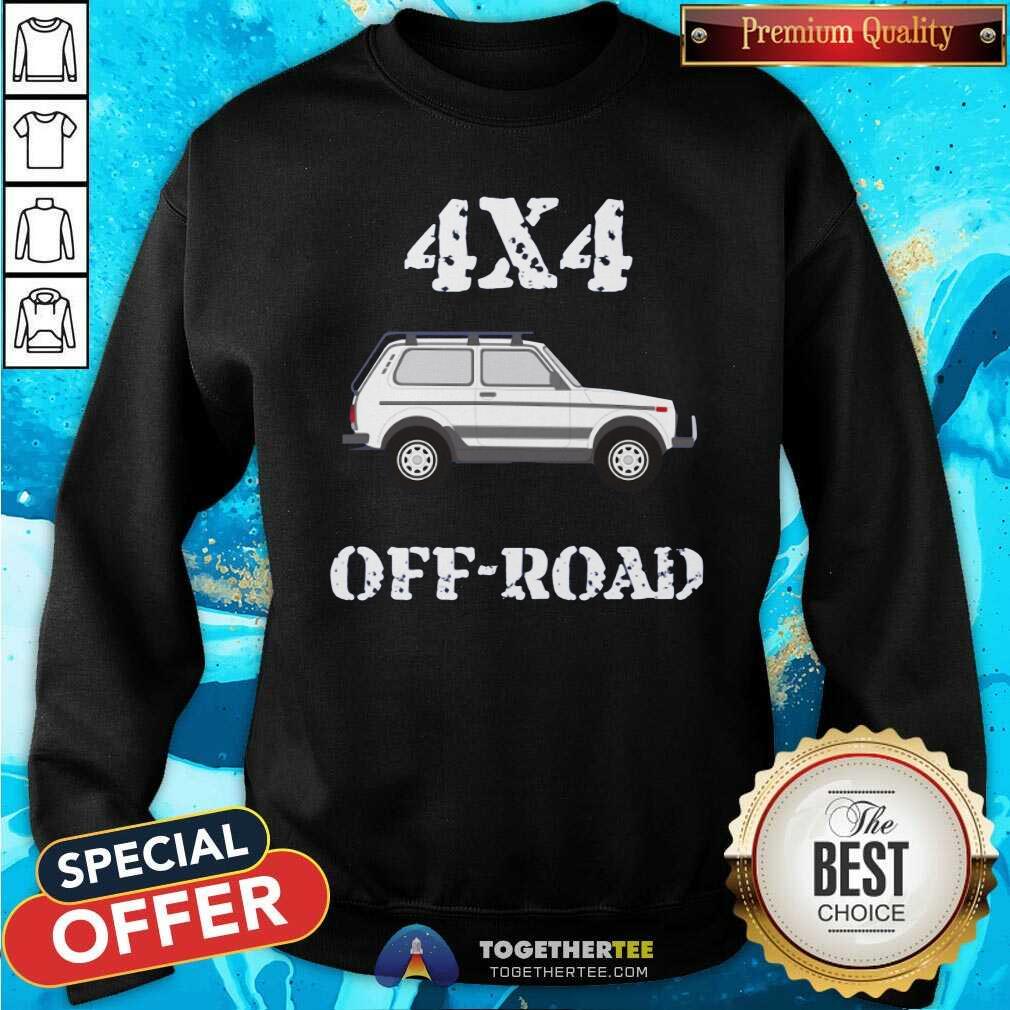 Original Russian Lada Niva 4x4 Off Road Truck Shirt - Image 2