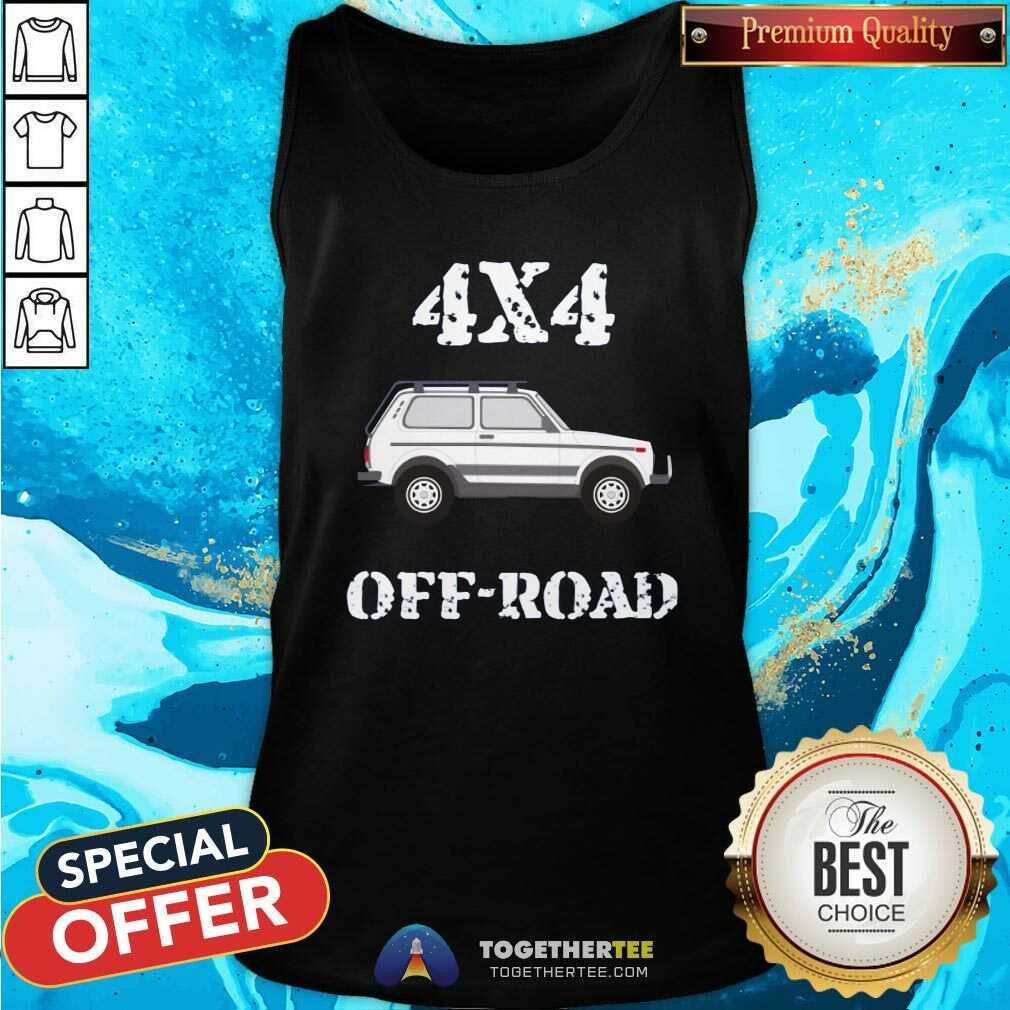 Original Russian Lada Niva 4x4 Off Road Truck Shirt - Image 4
