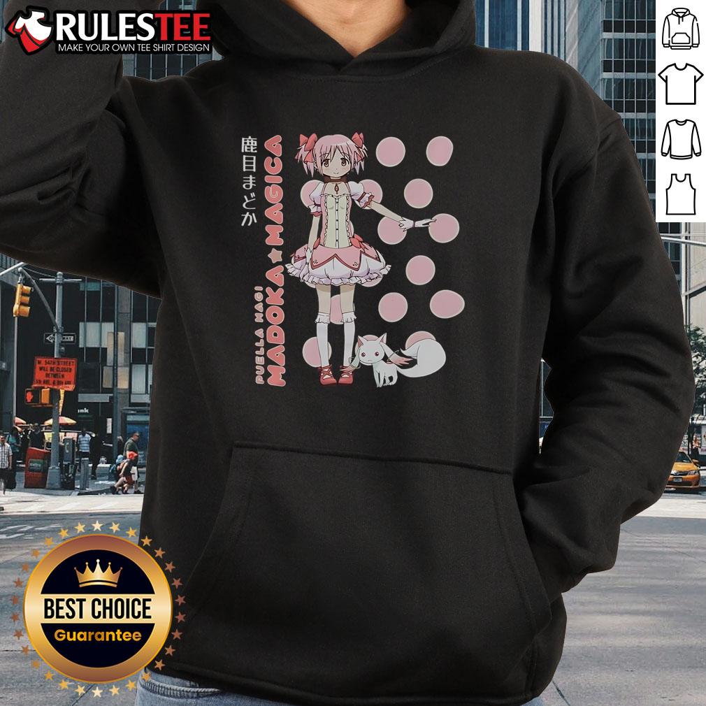 Cute Puella Magi Madoka Magica Madoka Kaname Polka Dot T-Shirt - Image 2