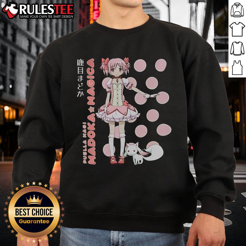 Cute Puella Magi Madoka Magica Madoka Kaname Polka Dot T-Shirt - Image 5