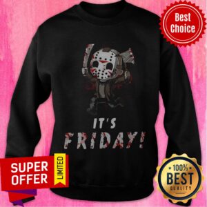 Alternative view of Top Jason Voorhees Chibi It's Friday Shirt