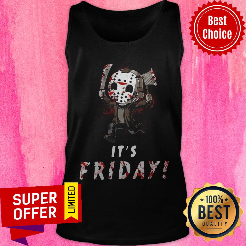 Top Jason Voorhees Chibi It's Friday Shirt - Image 5