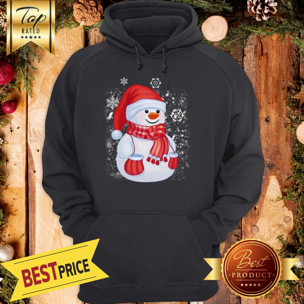 Snowman Santa Merry Christmas Shirt - Image 5