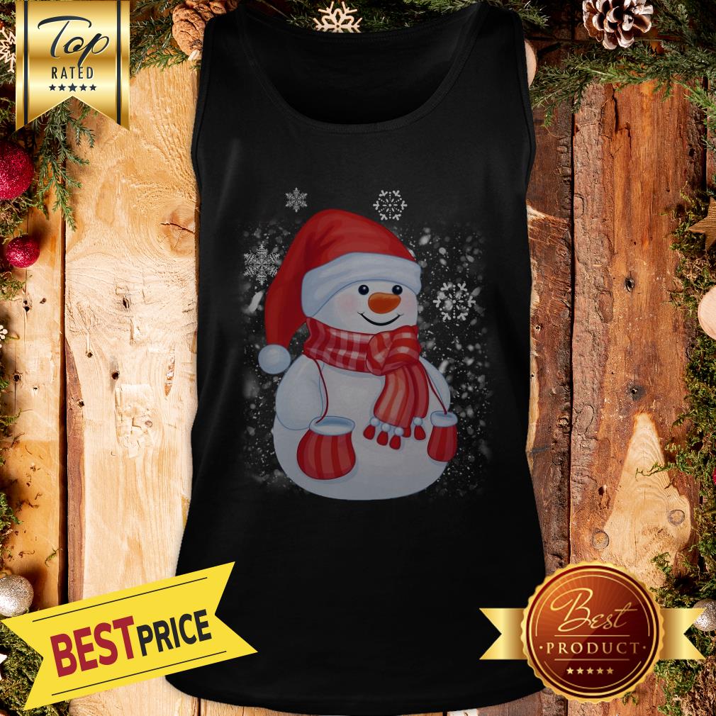 Snowman Santa Merry Christmas Shirt - Image 3