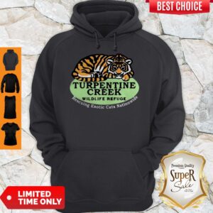 Alternative view of Top Rescuing Exotic Cats Nationwide Shirt