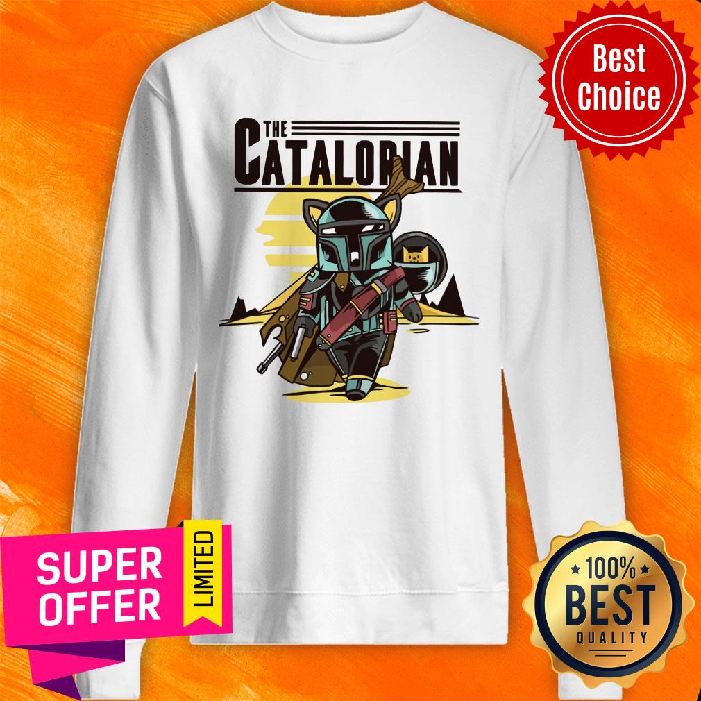 Nice The Catalorian Cat Shirt - Image 5