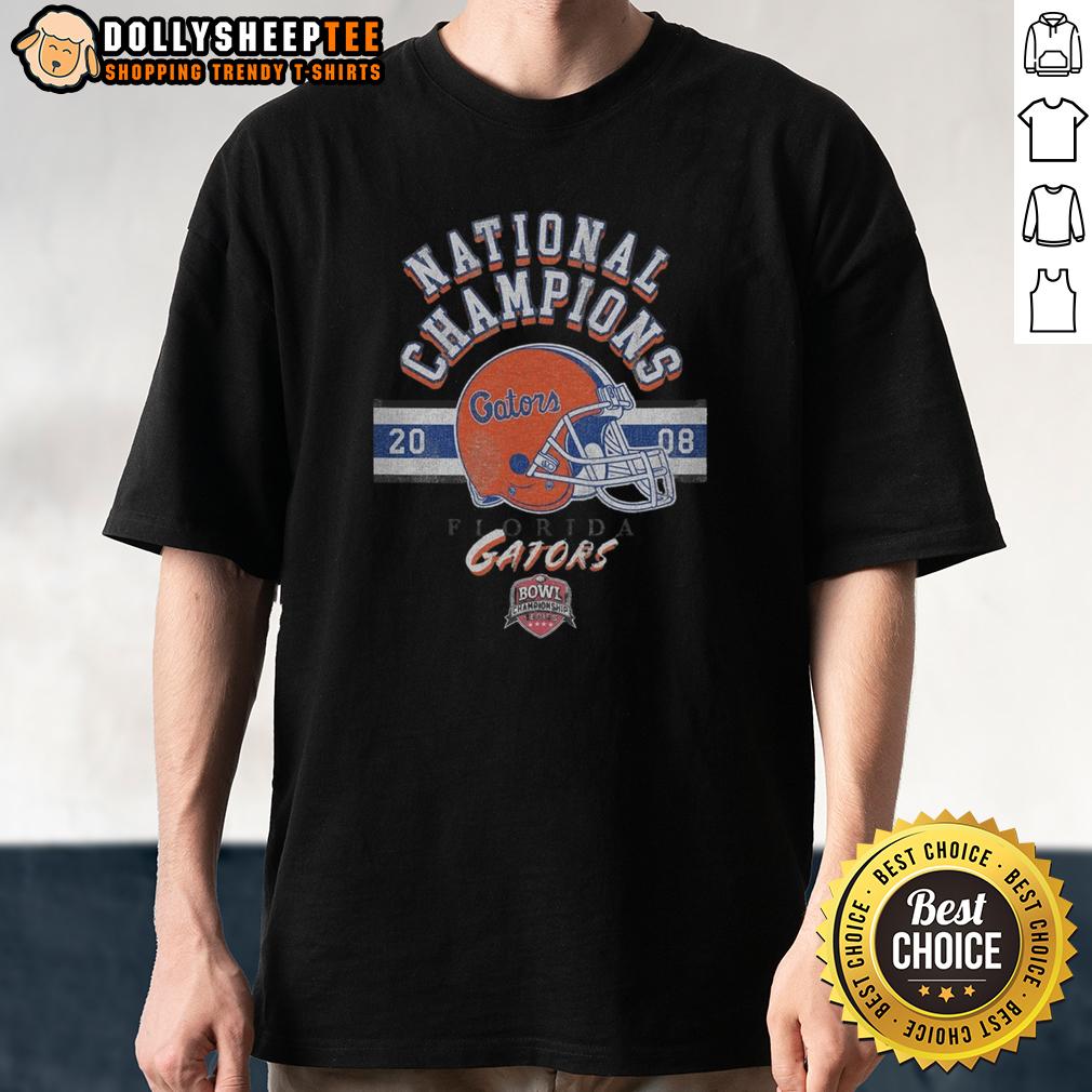 Awesome Florida Gators 2008 BCS National Champions T-Shirt