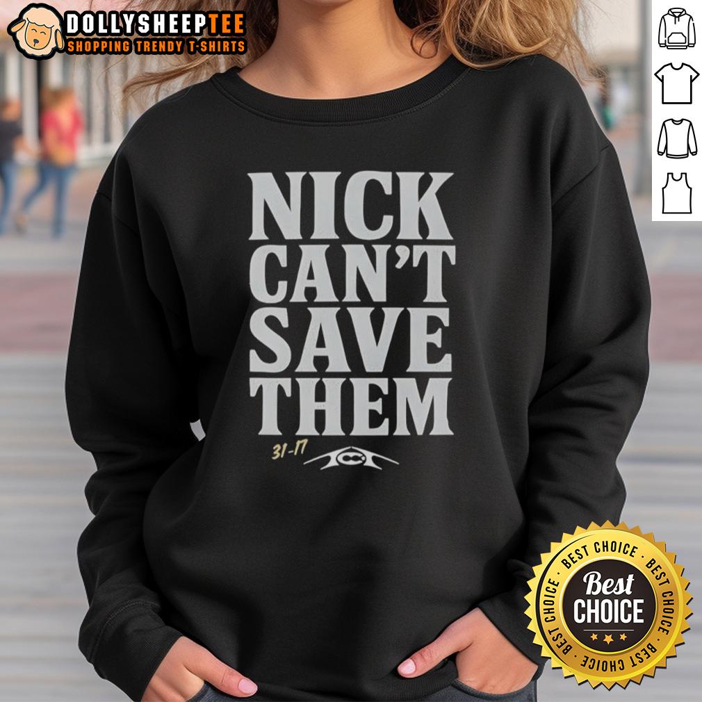 Top Tommy Castellanos Nick Can't Save Them T-Shirt - Image 5