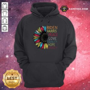 Alternative view of Awesome Peace Love Equality Hope Diversity Biden Harris 2020-2024 Shirt