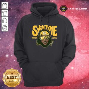 Alternative view of Funny Showtyme Green Bay Aaron Jones Shirt
