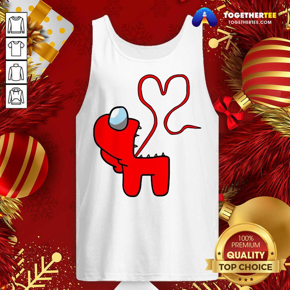 Top Among Us 2021 Valentines Day Shirt - Image 3