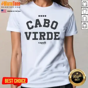 Alternative view of Top World Cup 2026 Capelli Cabo Verde Shirt