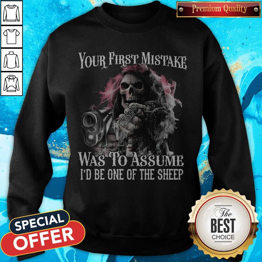 Your First Mistake Was To Assume I’d Be One Of The Sheep Skull Shirt - Image 5