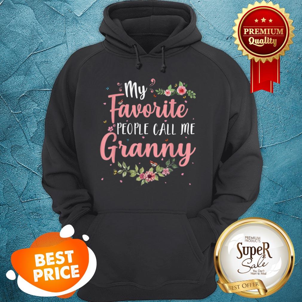 Original My Favorite People Call Me Granny Tee Mother’s Day Gift Shirt - Image 2