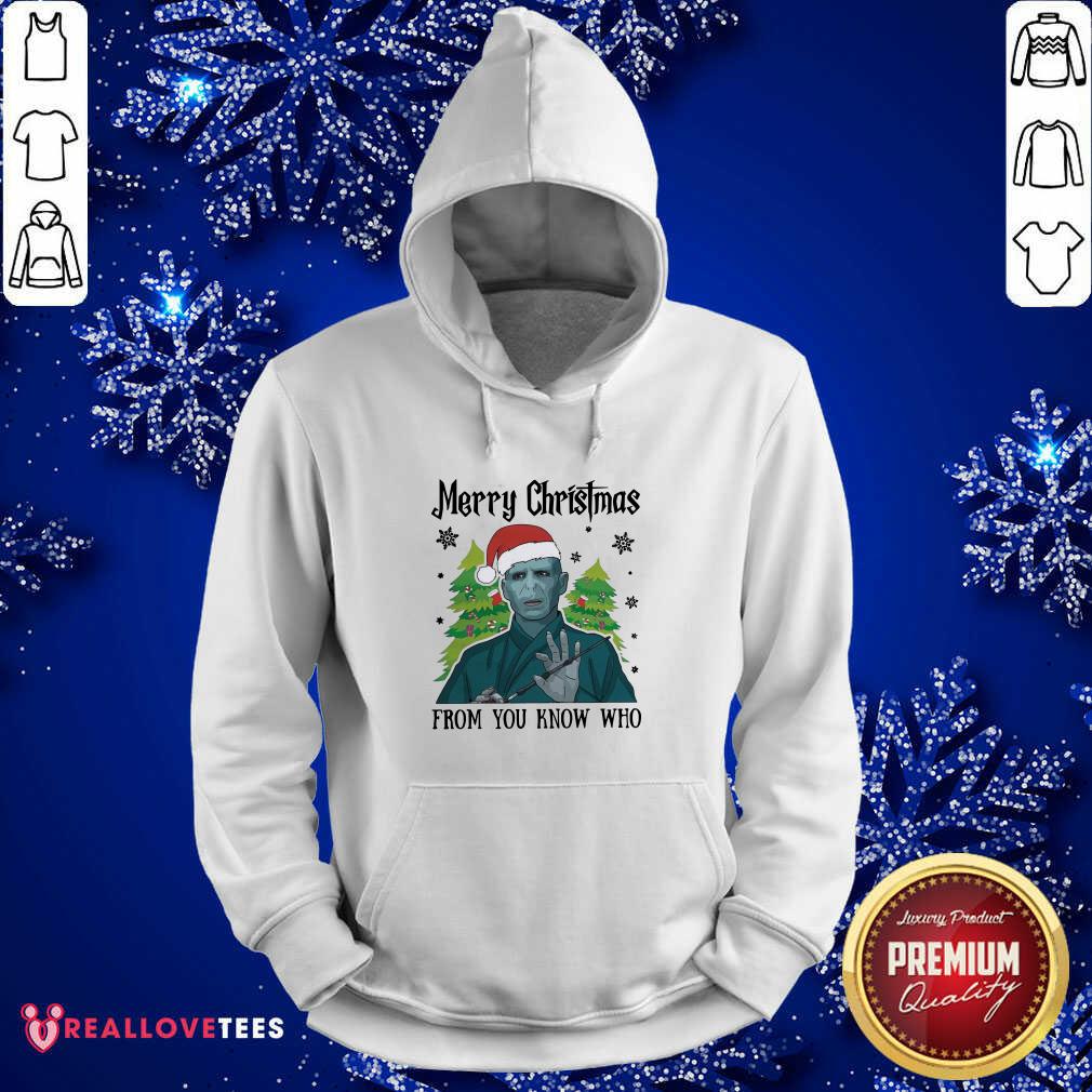 Lovely Voldemort Merry Christmas From You Know Who Shirt - Image 3
