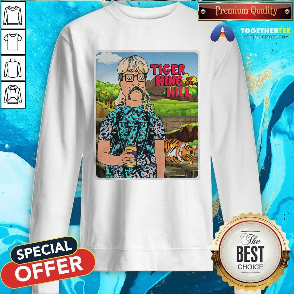 Original Joe Exotic Tiger King Of The Hill Shirt - Image 4