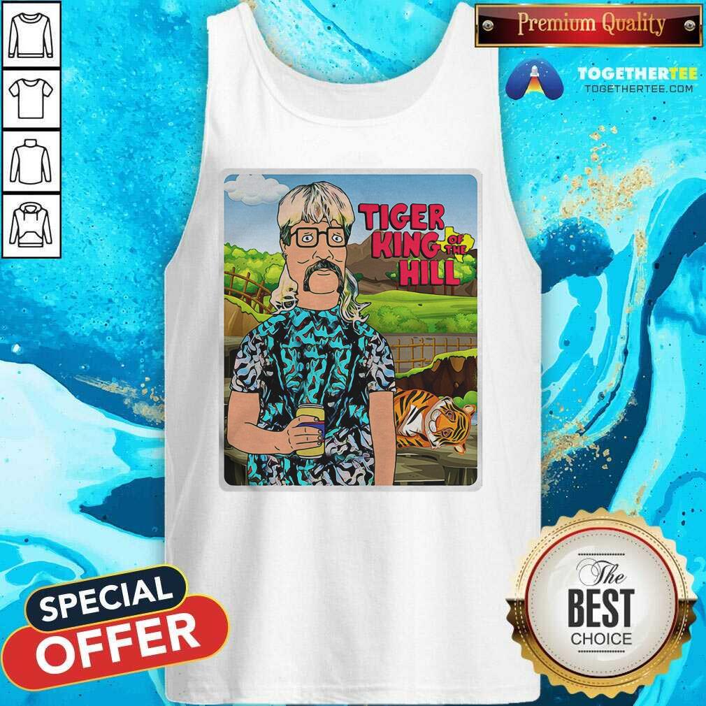 Original Joe Exotic Tiger King Of The Hill Shirt - Image 3