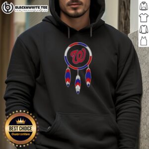Alternative view of Original Native American Indians X Washington Nationals Baseball T-Shirt