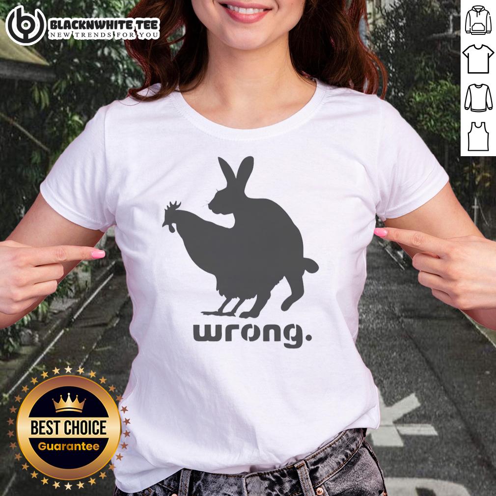 Original Wrong Chicken And Rabbit Doggy Style T-Shirt - Image 3